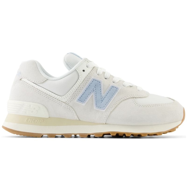 Női cipők New Balance NB 574 Bézs életmód sportcipő (WL574QA2) 1
