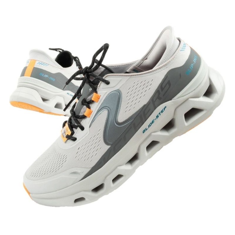 SKECHERS GLILD STEP ALTUS SLIP -INS 232921/GyCC cipő szürke 1