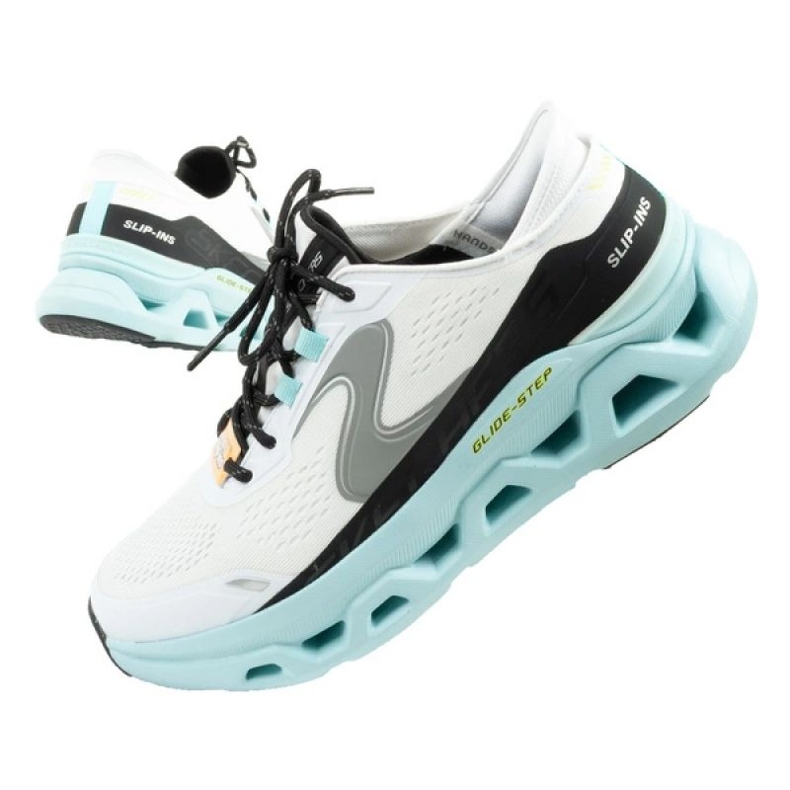 SKECHERS GLILD STEP ALTUS SLIP-INS 232921/WBL cipő fehér 1