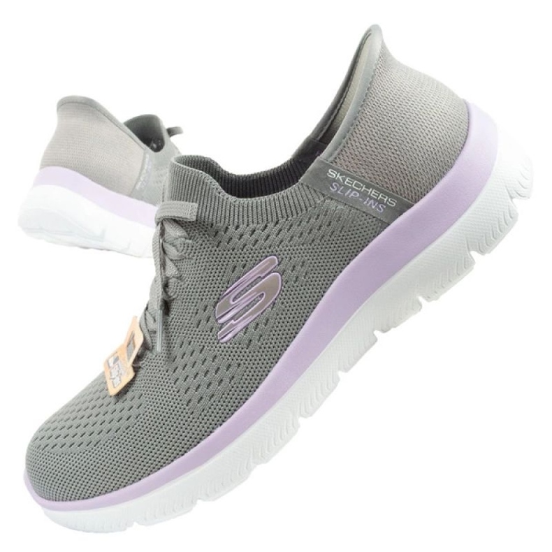 Skechers Summits-New Daily Slip-Inss cipő zöld 1