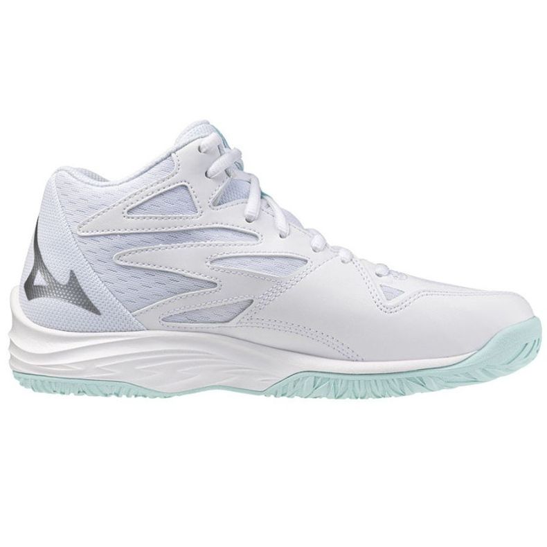 Mizuno Thunder Blade röplabda cipő közepes V1GC237540 fehér 1