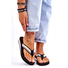 Női Big Star platform papucs LL274781 fekete 1