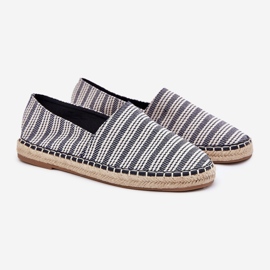 Férfi espadrilles zsinór -kék színű 1