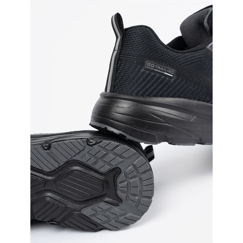 Könnyű fekete és szürke cipő DK 2