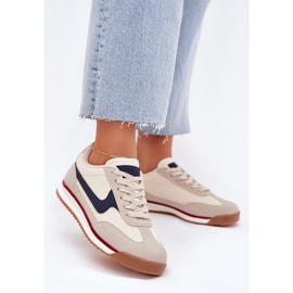 EVento Bézs női tornacipő sportcipő 2