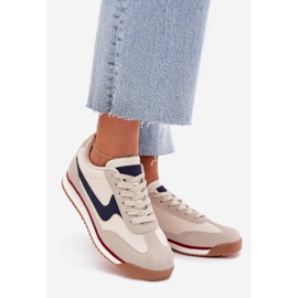 EVento Bézs női tornacipő sportcipő 1