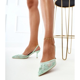 Zöld hálószivattyúk gyöngyökkel 1 Zöld hálószivattyúk gyöngyökkel 1