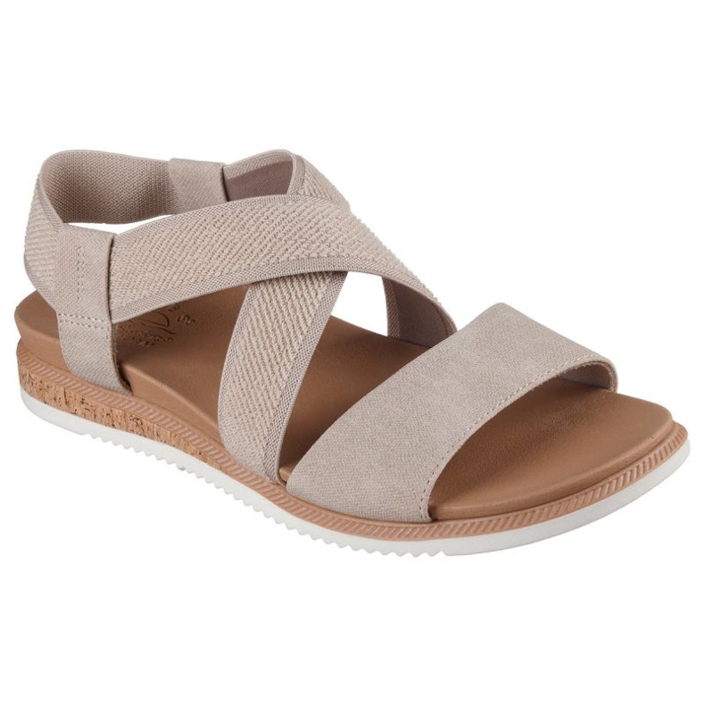 Sandals Skechers Bobs sivatagi csók alacsony 114705-TPE bézs 1
