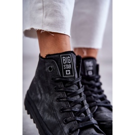 Big Star Női nagy csillag szigetelt fekete GG274069 cipők szürke 1