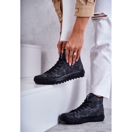 Big Star Női nagy csillag szigetelt fekete GG274069 cipők szürke 3