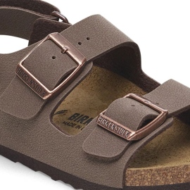 Birkenstock Milano mint jr 1029375 szandál barna 2