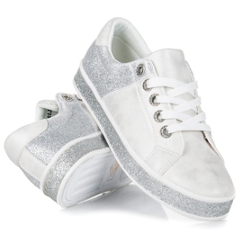 Seastar Fehér Cipők A Kötözésen 2