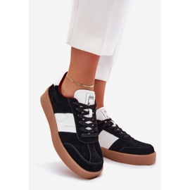 Női velúr cipők Big Star, Daniel Lopez SS2D4021 fekete 1