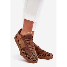 Női cipők Big Star, Daniel Lopez SS2D4017 Leopard Print barna 1