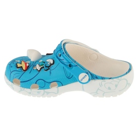 CROCS Classic Smurfs Clog JR 210821-90H Flip-Flops kék 2