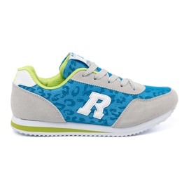 Shelvt Cipők kék és szürke árnyalatban 2