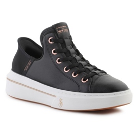 SKECHERS SLIP-INSSS: Snoop One-os bőr 186001-Blk fekete 1 SKECHERS SLIP-INSSS: Snoop One-os bőr 186001-Blk fekete 1