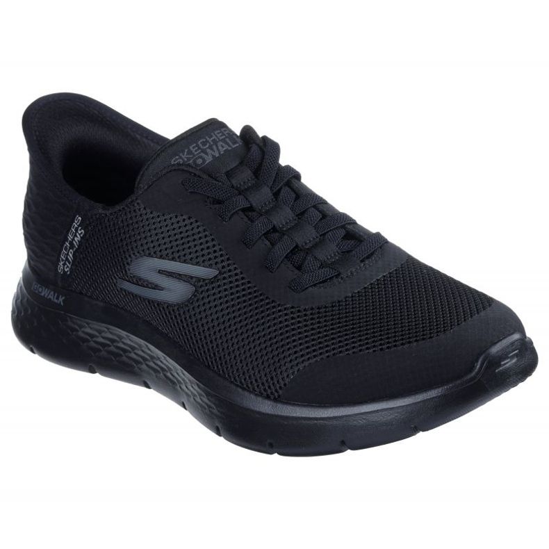 Cipő skechers go séta flex hands m 216324bbk fekete 1