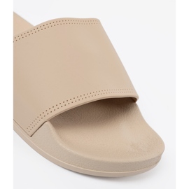 Shelvt Bézs tengerparti papucs flopok 1