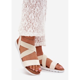 Boto A klasszikus női szandál csúszott a lámpás bézs norina 1