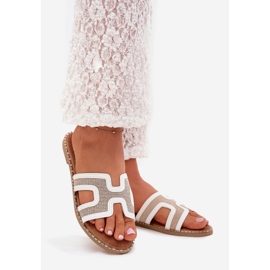 Boto Lapos, feeding női Vereya flip -flops fehér 1