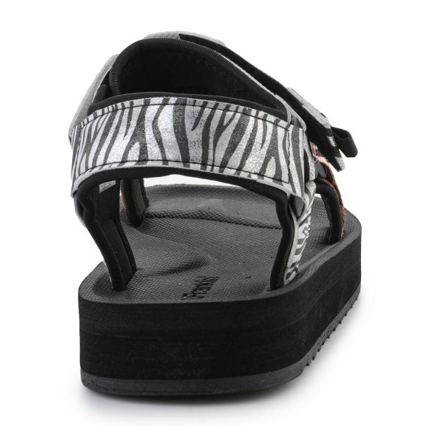 Sandals D.Franklin Forest High Strips Animal Print DFSH404002-ABLA fekete 2