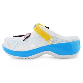 Női crocs smurfs platform Clog 210822-90h fehér 4