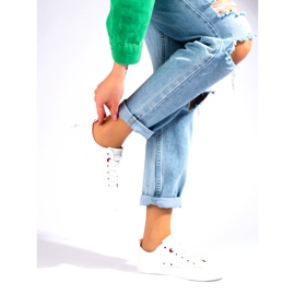 Big Star JJ274001 női alacsony cipők fehér 2