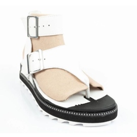 Női szandál Sorel NL6272-125 flip-flop fehér 2