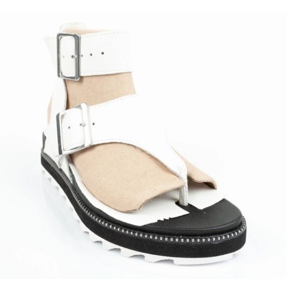 Női szandál Sorel NL6272-125 flip-flop fehér 2