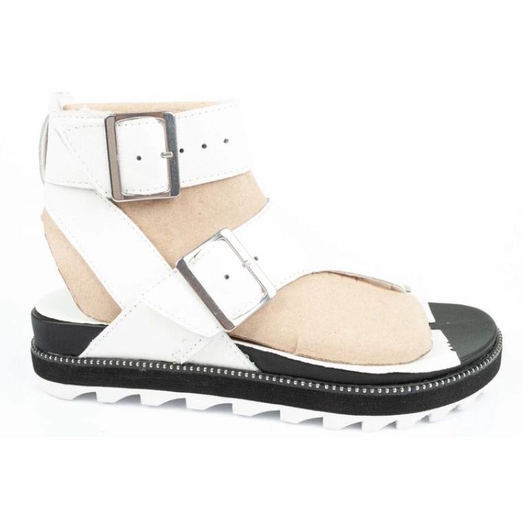 Női szandál Sorel NL6272-125 flip-flop fehér 8