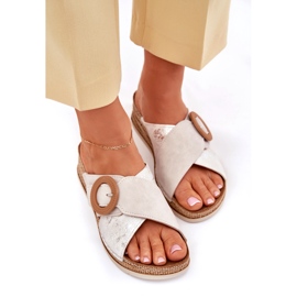 Női ékek egy dekoratív inblu rv000012 szorító bilincskel bézs 4