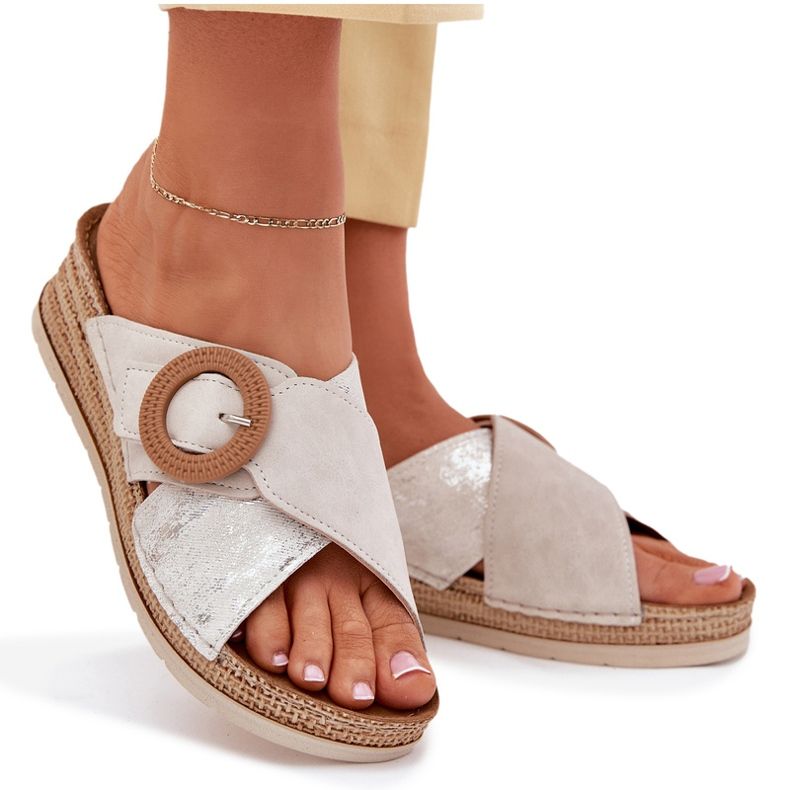 Női ékek egy dekoratív inblu rv000012 szorító bilincskel bézs 6