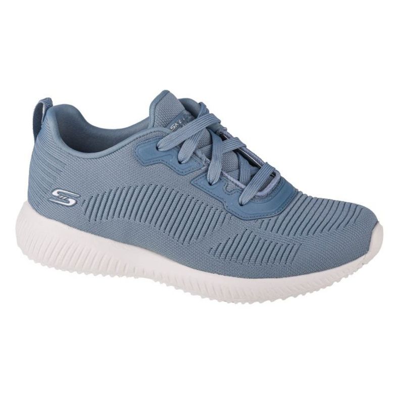 Skechers Bobs Squad-Tough Talk W 32504-LTBL Cipő fekete kék 1