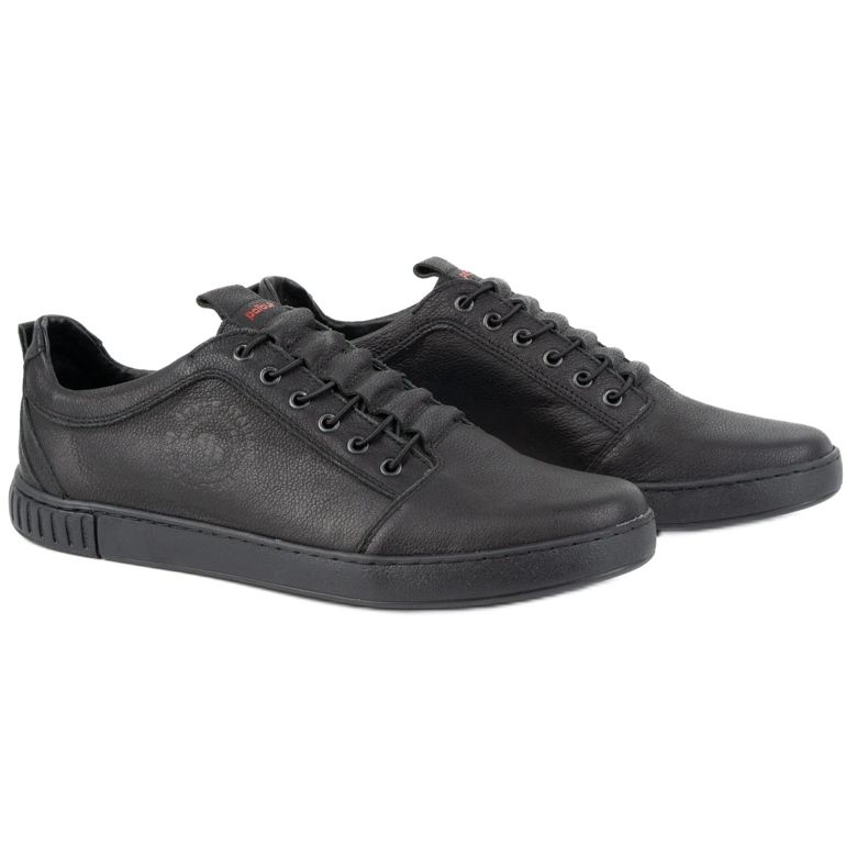 Polbut Férfi alkalmi bőrcipő 2121/2 fekete 5