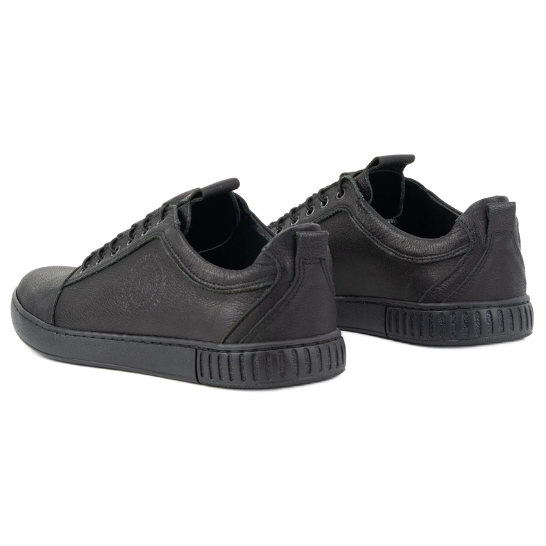 Polbut Férfi alkalmi bőrcipő 2121/2 fekete 9