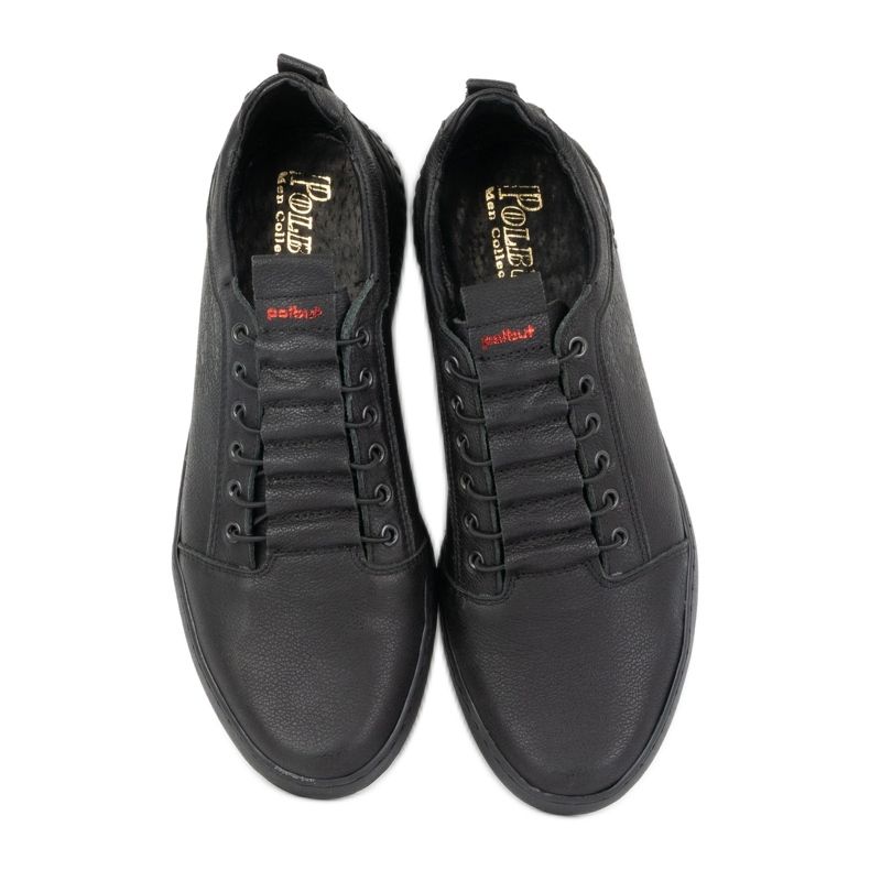 Polbut Férfi alkalmi bőrcipő 2121/2 fekete 10