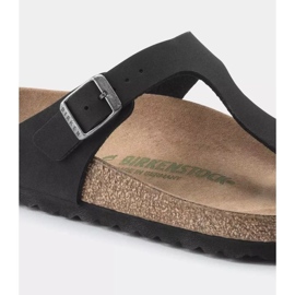 Férfi flip -flops Birkenstock Gizeh BS 1020380 fekete 4