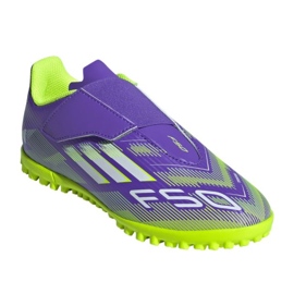 Adidas F50 Club Vel TF JR JI0034 labdarúgó cipő ibolya 2