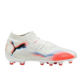 Puma Future 8 Pro FG/AG JR 108613 01 Football cipő fehér 1