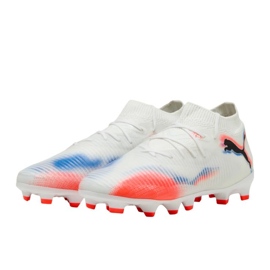 Puma Future 8 Pro FG/AG JR 108613 01 Football cipő fehér 2