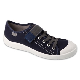 Befado gyermekek cipők tépőzáras 251Q047 Navy Blue kék 2