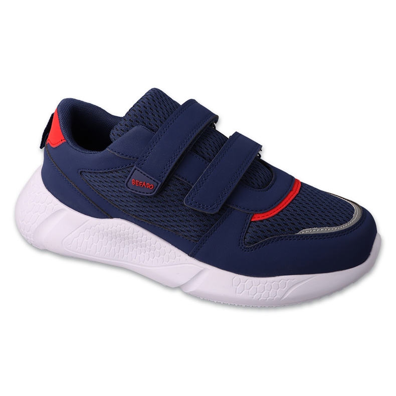 Gyermek sport Befado tépőzárral navy/piros 452Y006 kék 1
