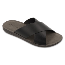 Befado férfi flip -flops 158m026 fekete 1