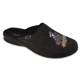 Befado férfi papucs MOTOCROSS 548M041 szürke mintával 1