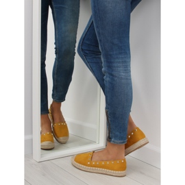 Sárga sárga espadrillák nőknek 99-17 Sárga 2