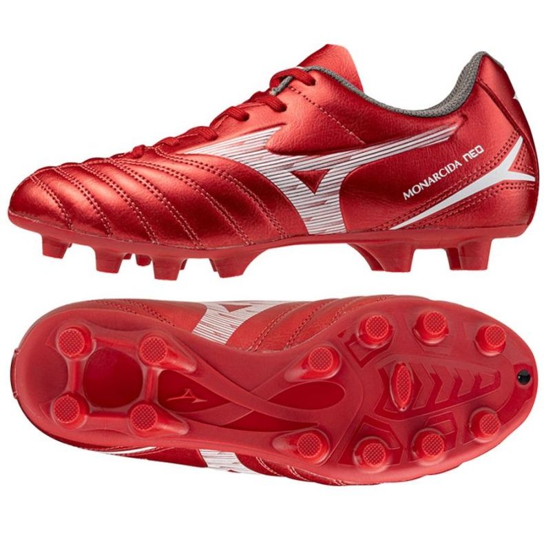 Mizuno Mizuno Neo III Select JR P1GB252560 cipő piros 1 Mizuno Mizuno Neo III Select JR P1GB252560 cipő piros 1