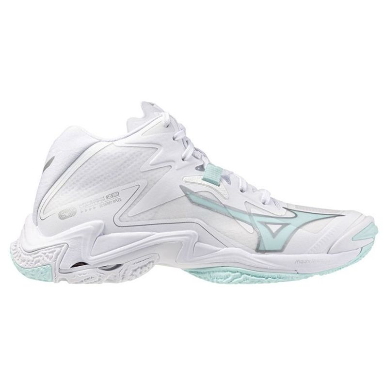 Mizuno hullámvilágítás Z8 közepes cipő a V1GC240545 -ben fehér 2