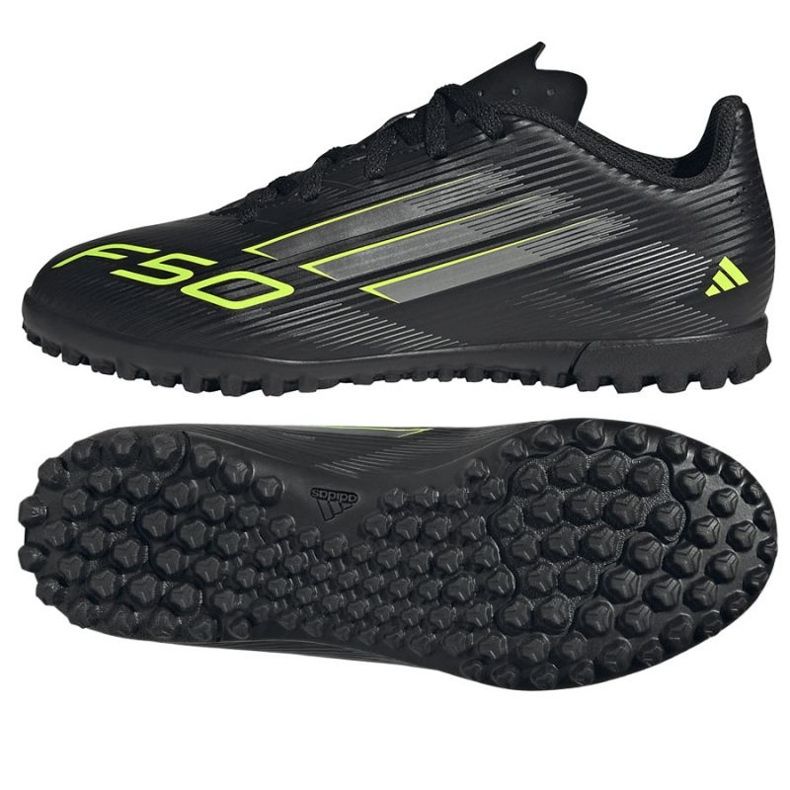 Adidas F50 Club TF JR JI0038 cipő fekete 1