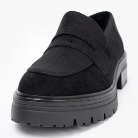 Diamantique Elegáns női cipő a platformon fekete 1